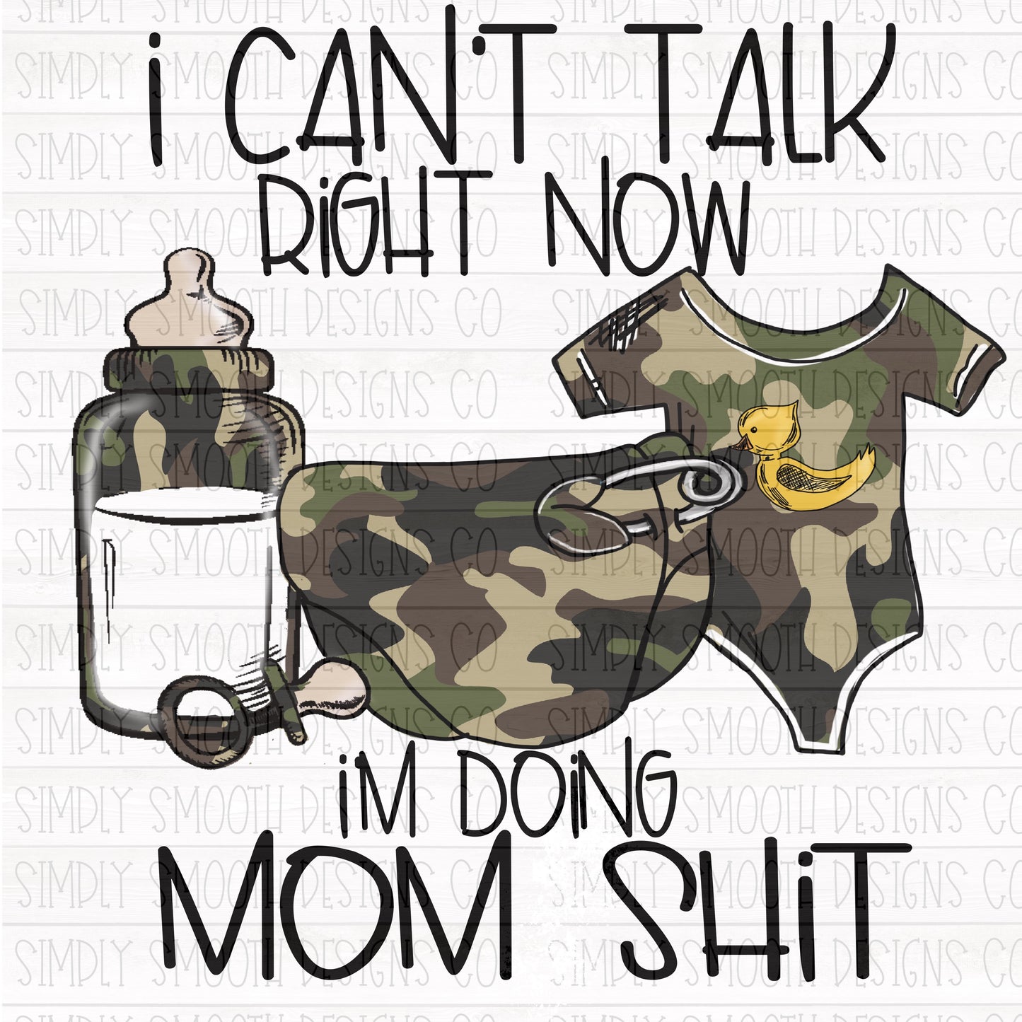 I can’t talk right now I’m doing mom shit