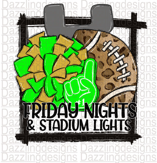 Football Friday Nights & Stadium Lights