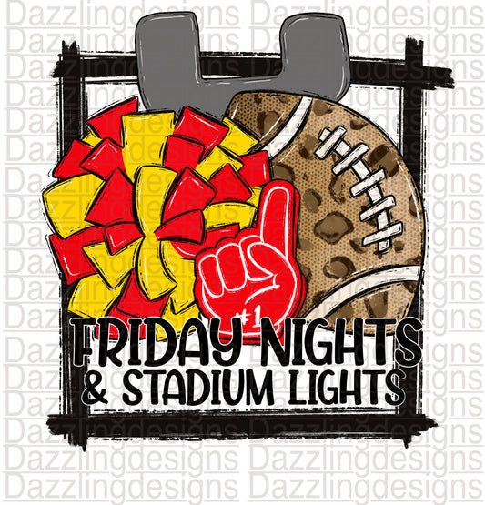 Football Friday Nights & Stadium Lights