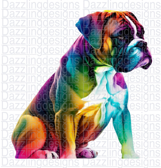 LF fur baby Boxer clipart