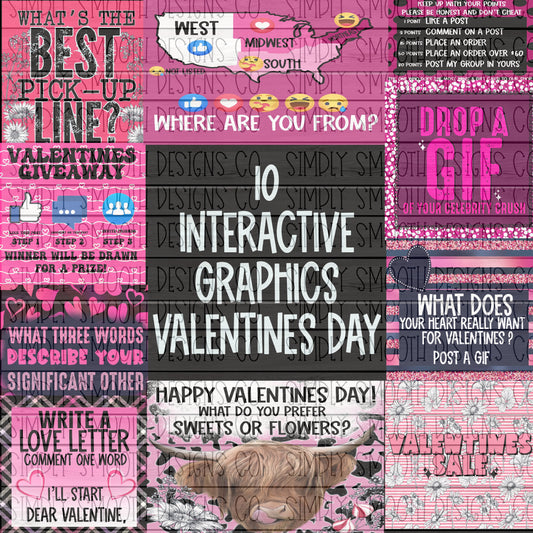 Valentines Day Interactive Graphics