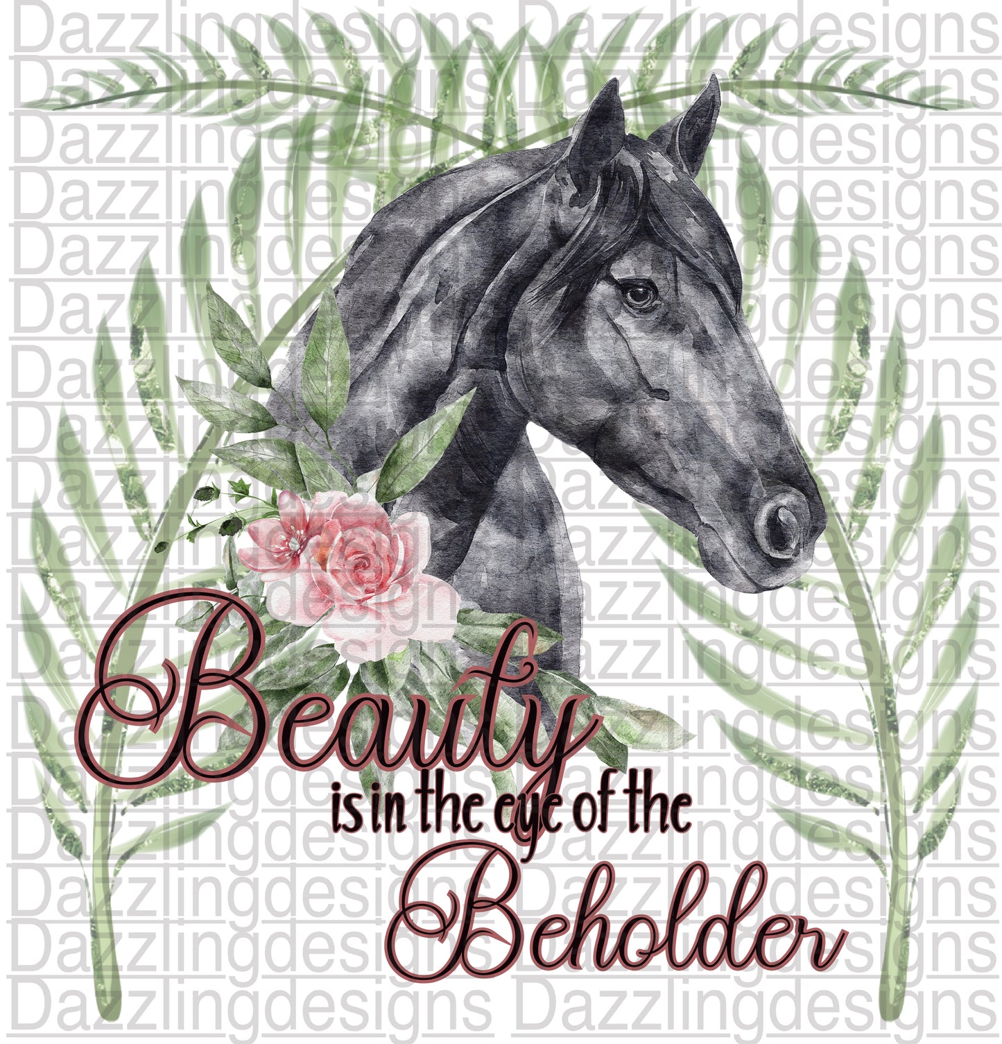 Beauty is in the eye of the Beholder horse