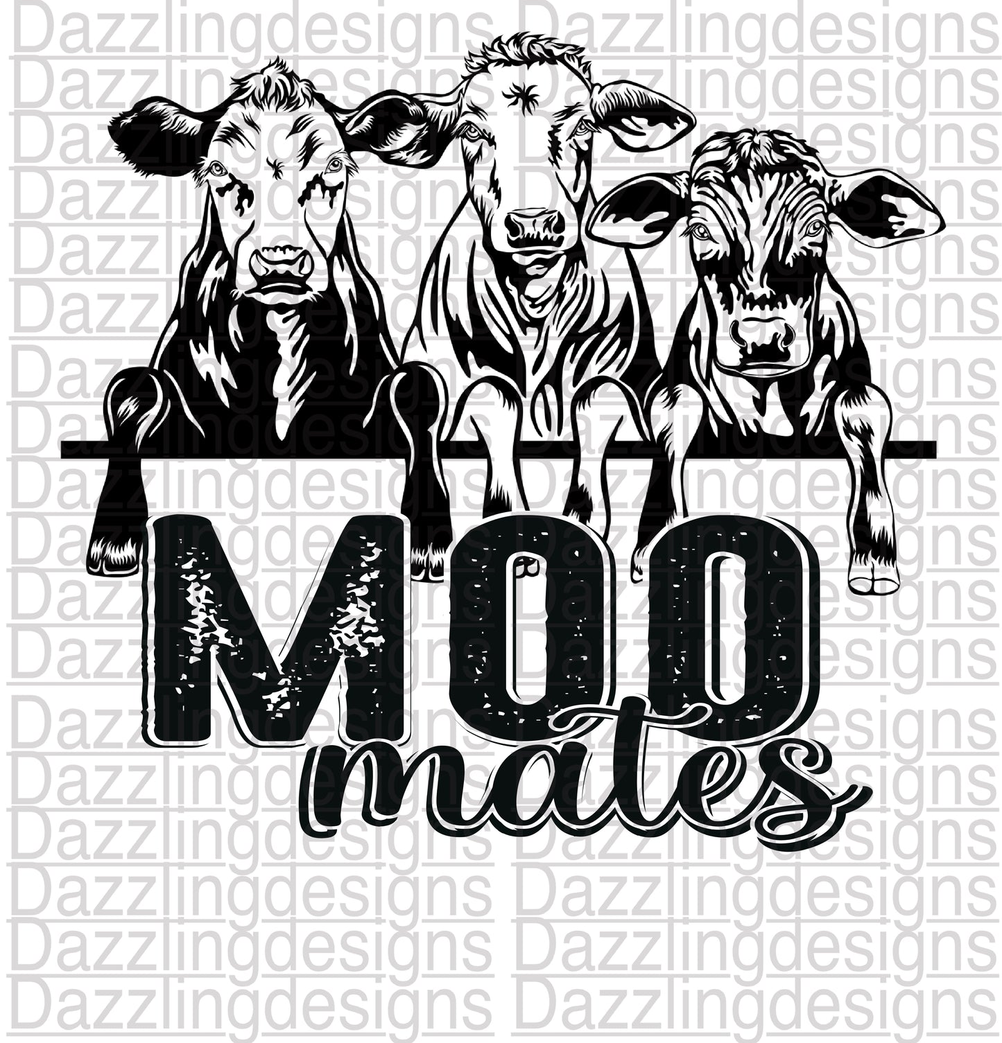 One Color Moomates Cows
