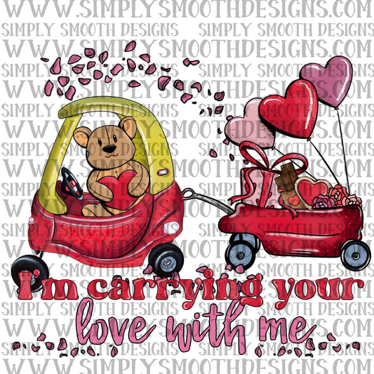 Carrying your love with me