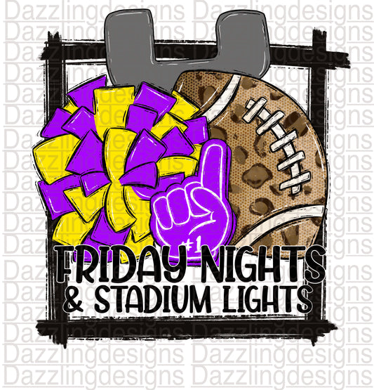 Football Friday Nights & Stadium Lights