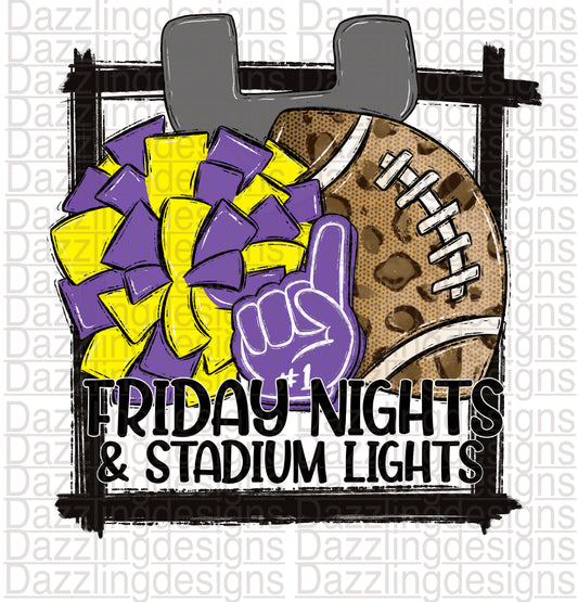 Football Friday Nights & Stadium Lights