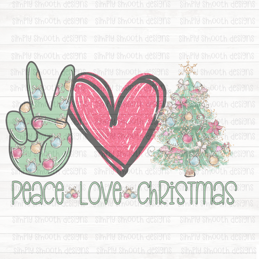 Peace love Christmas