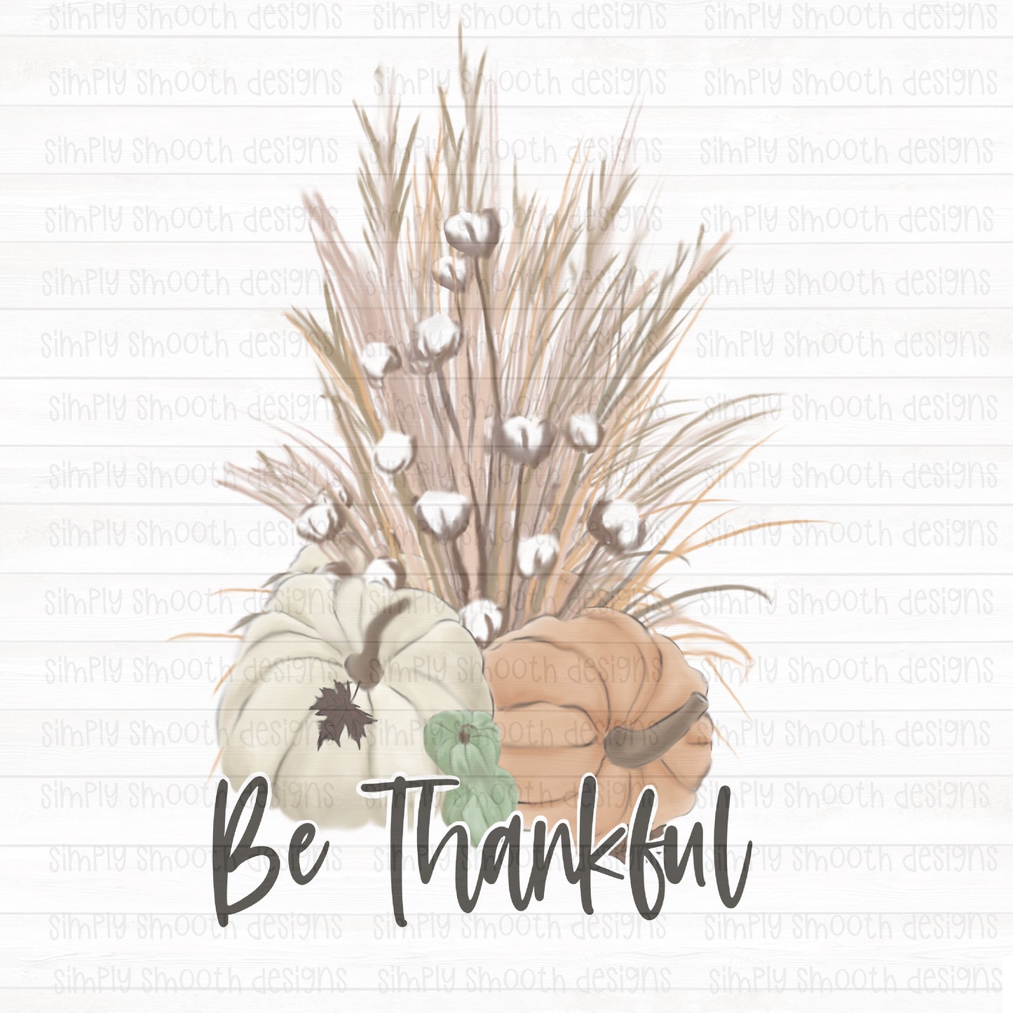 Be thankful fall watercolor